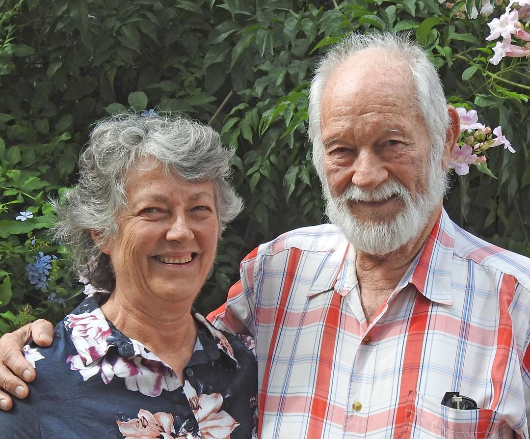 Portrait of artists Ron & Jennifer Marshall